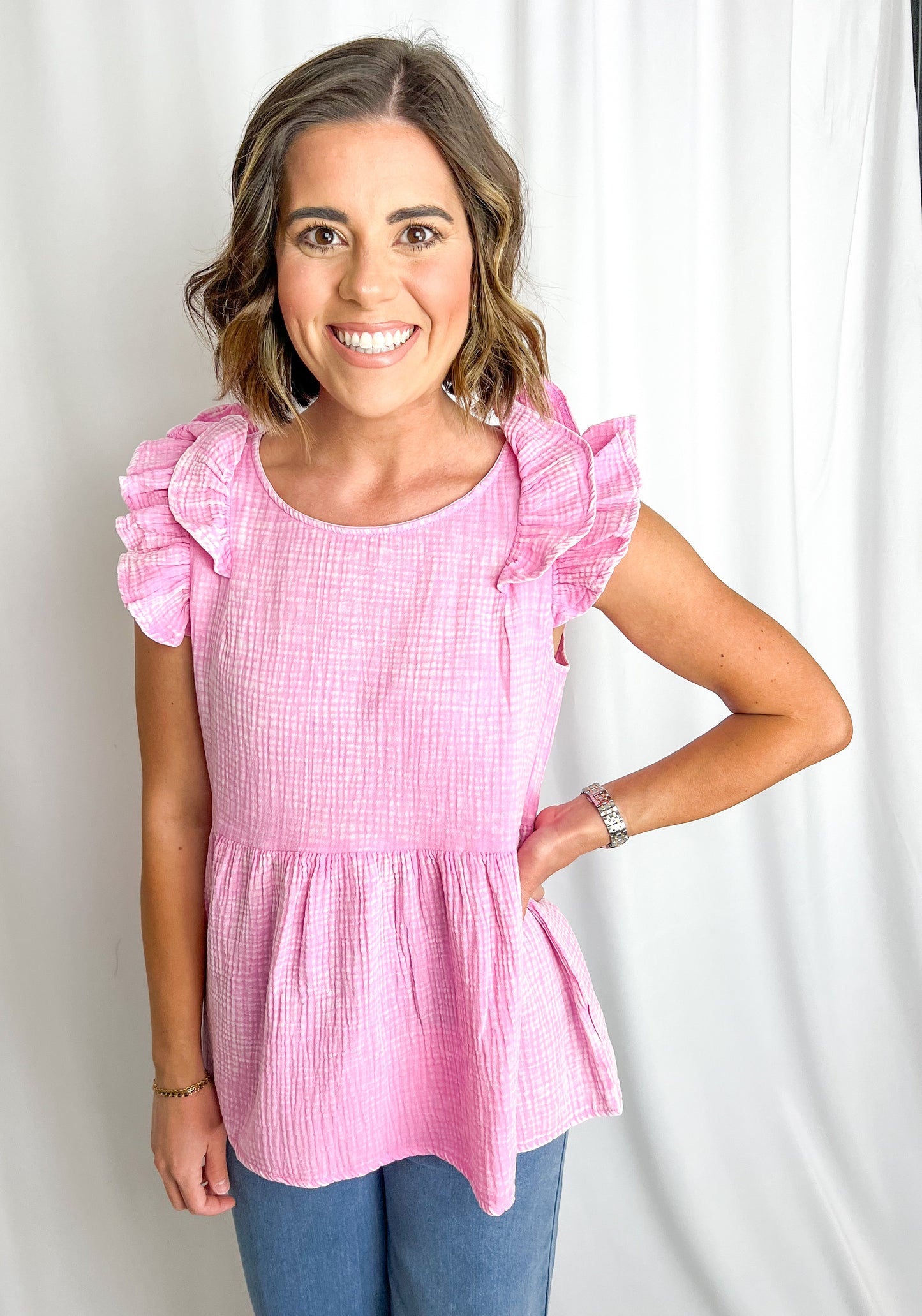 Marley Top-Pink