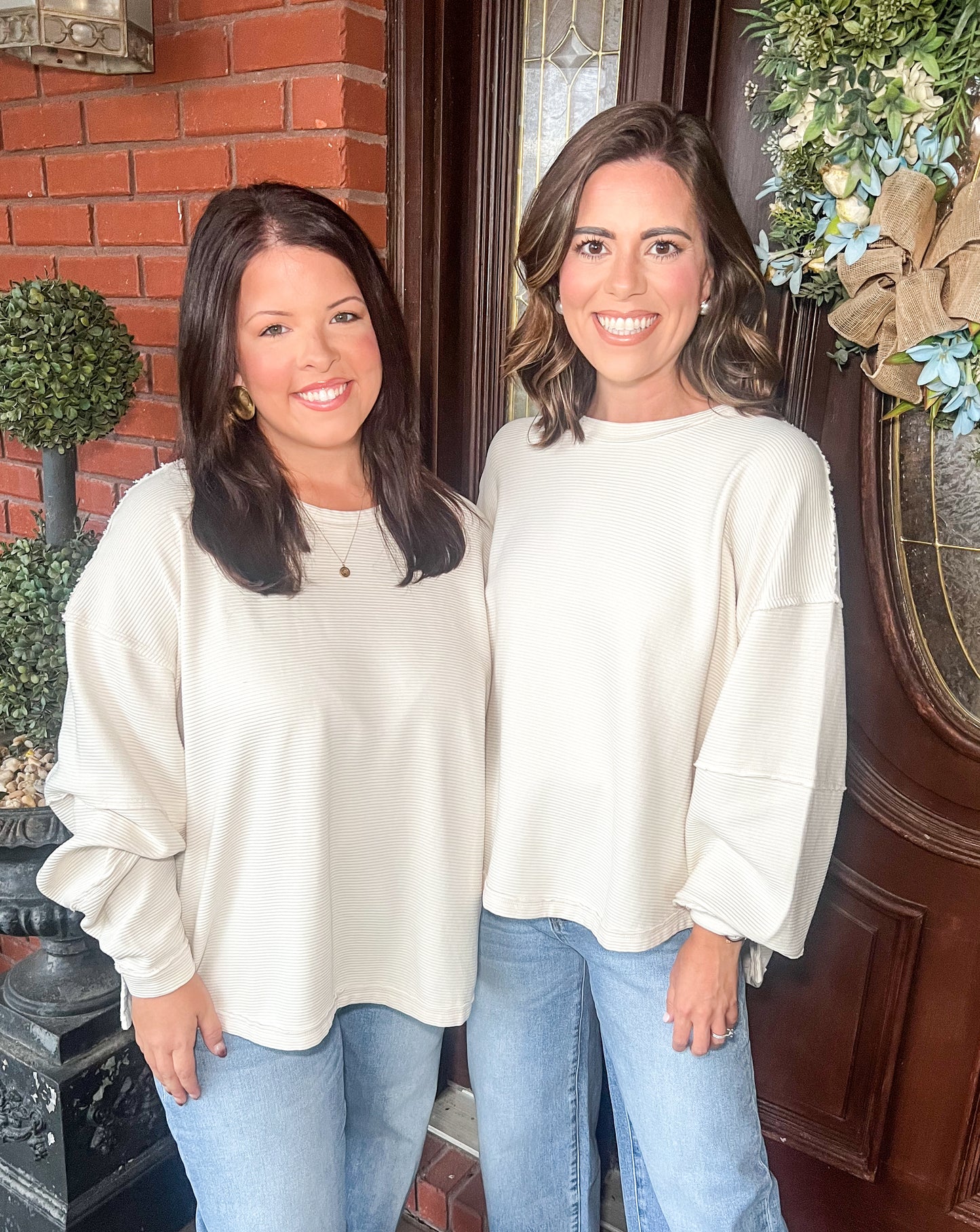 Madison Pullover-Plus-Sand Beige