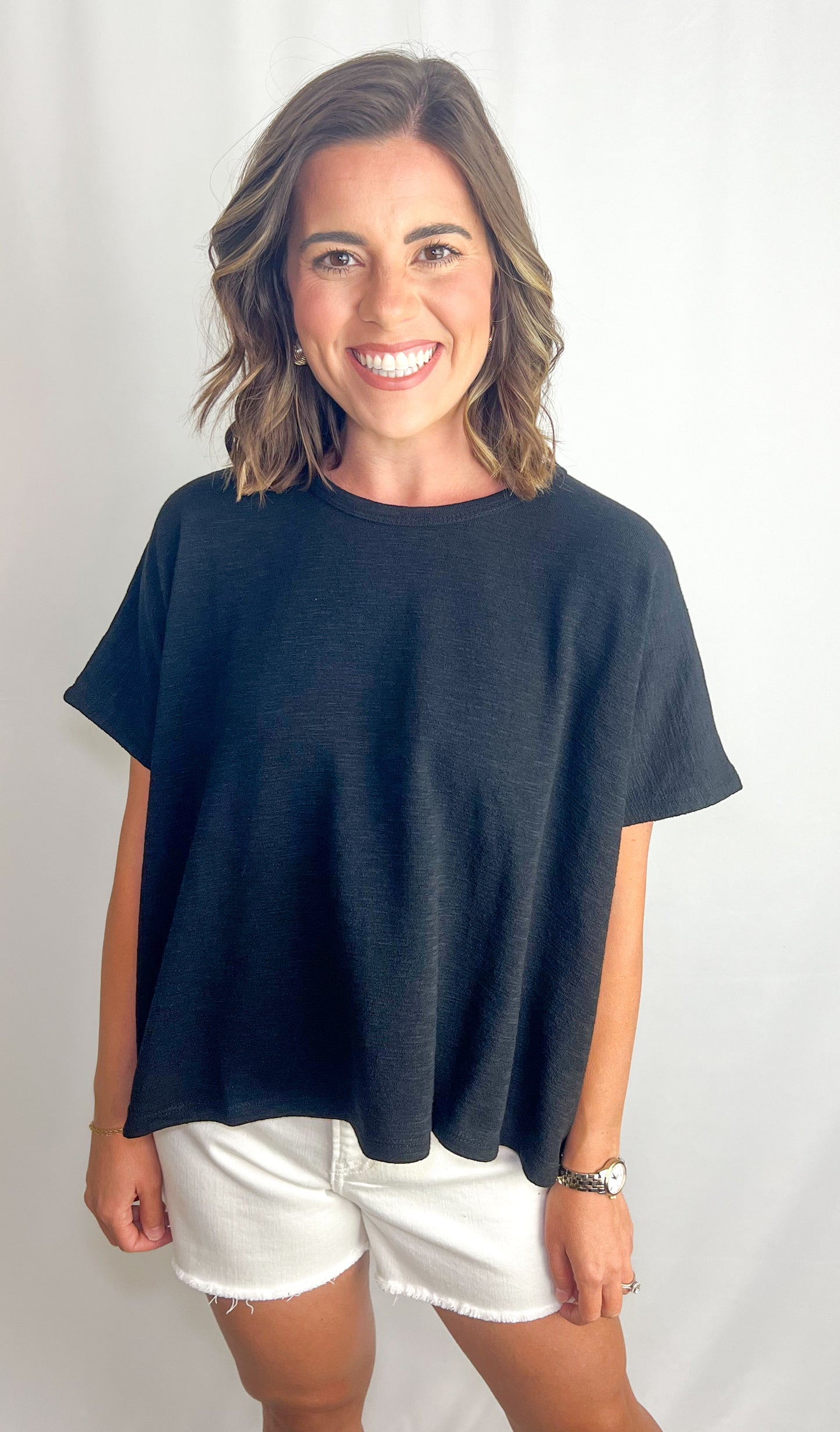 Leah Top-Black