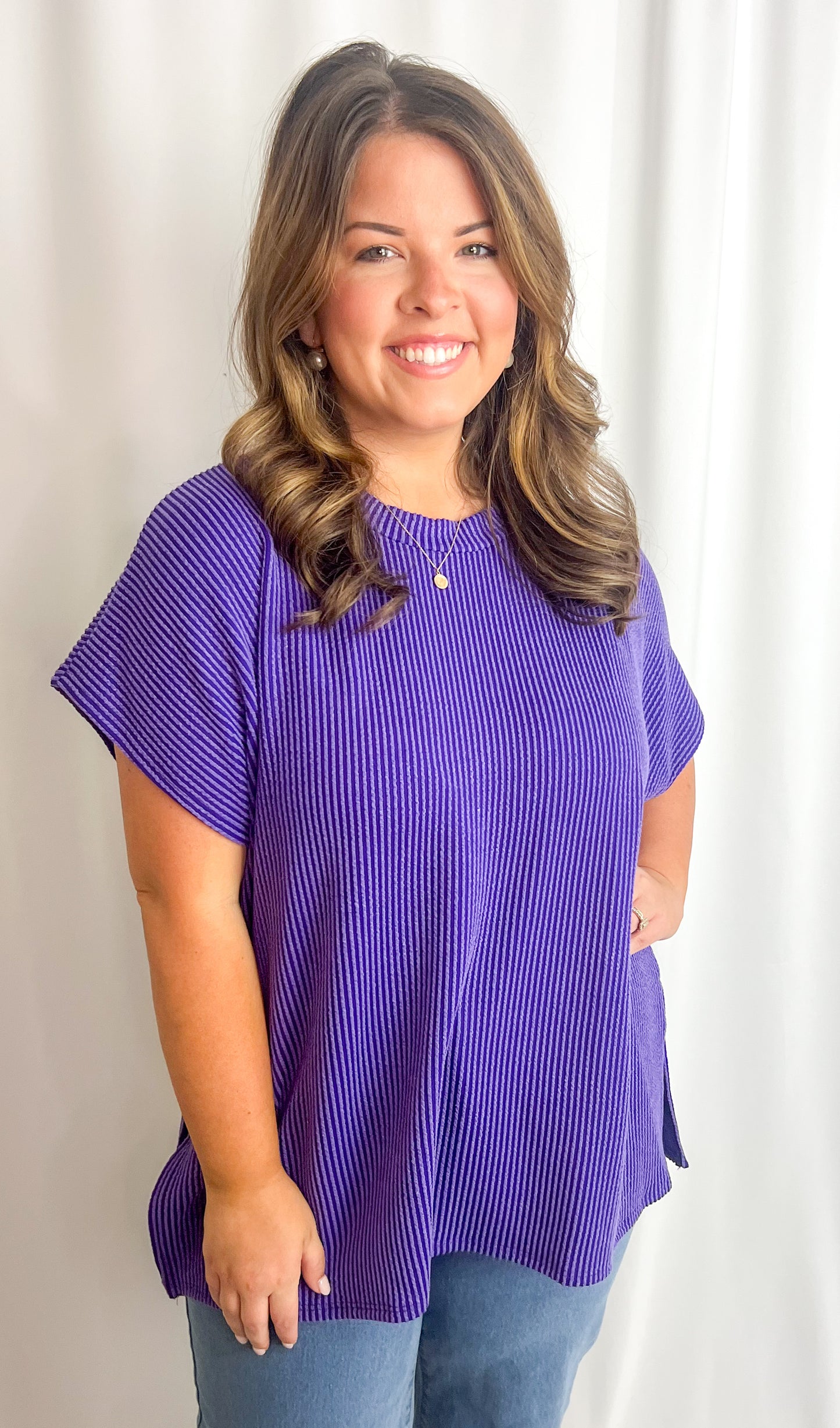 Logan Top- Purple