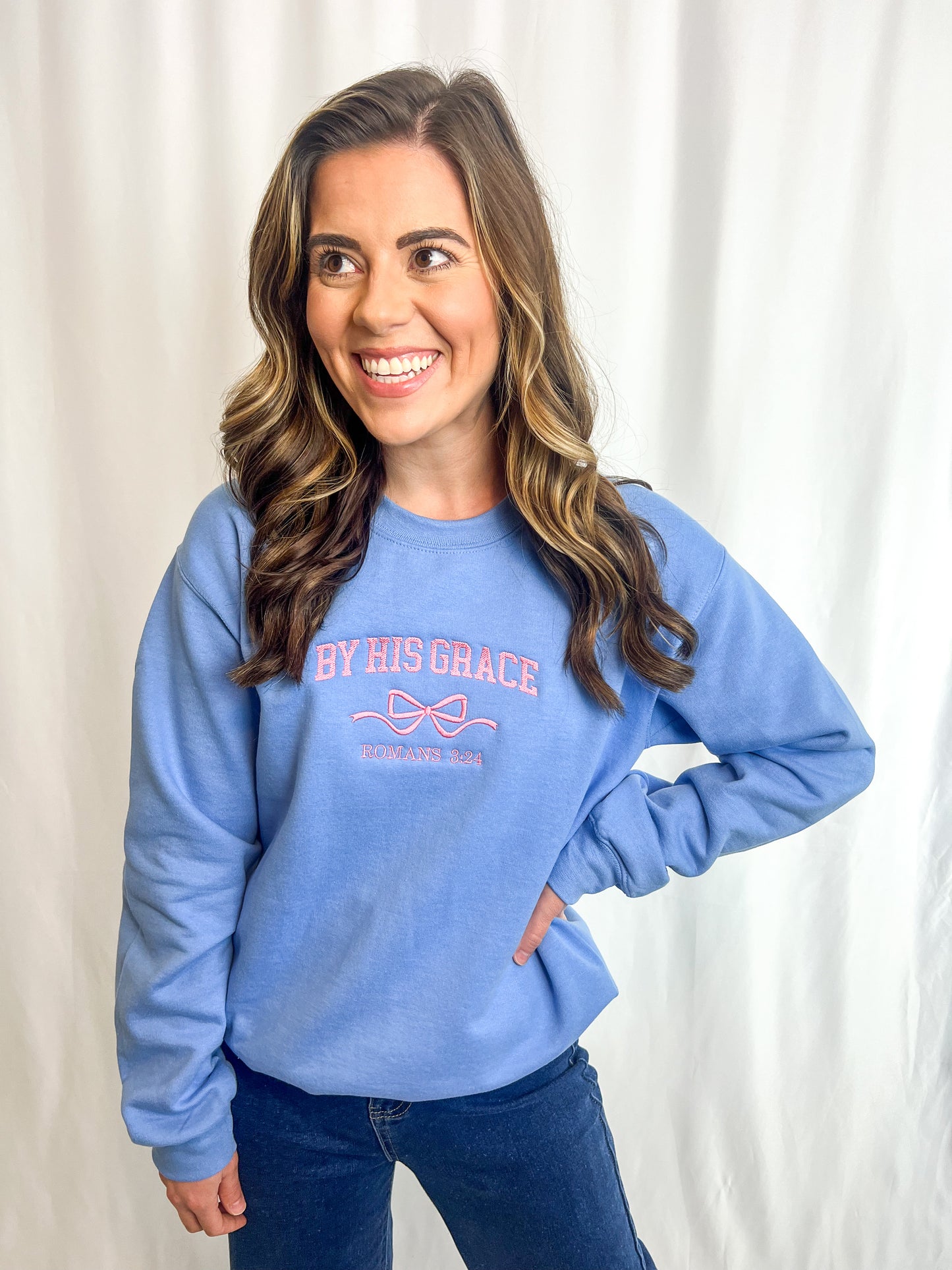 By His Grace Sweatshirt Plus