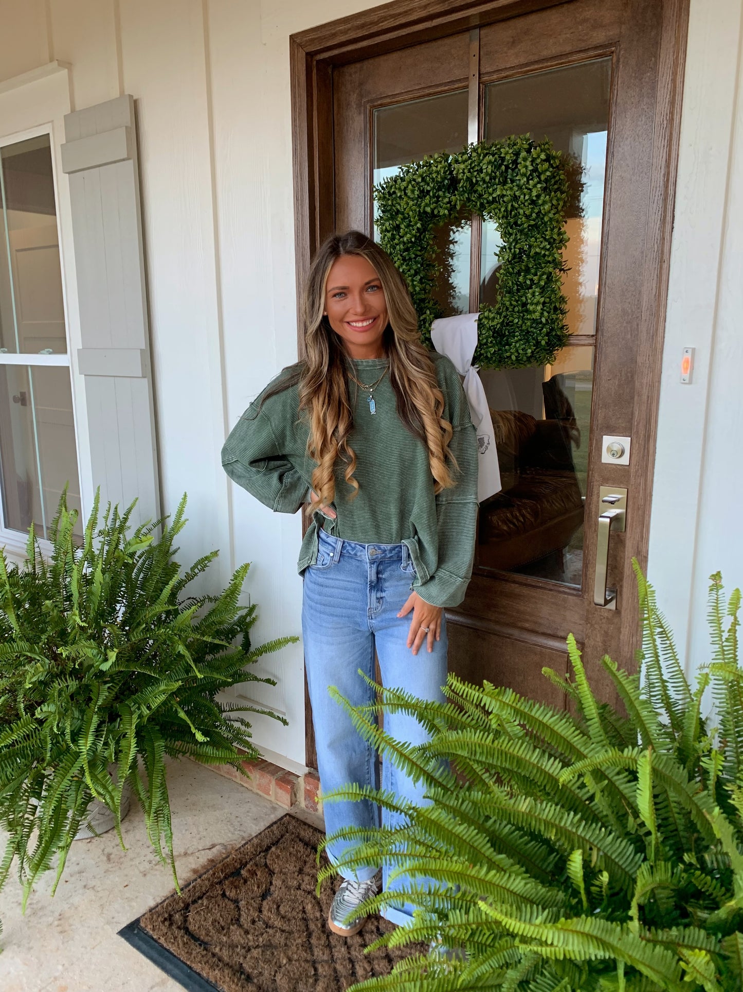 Madison Pullover-Green