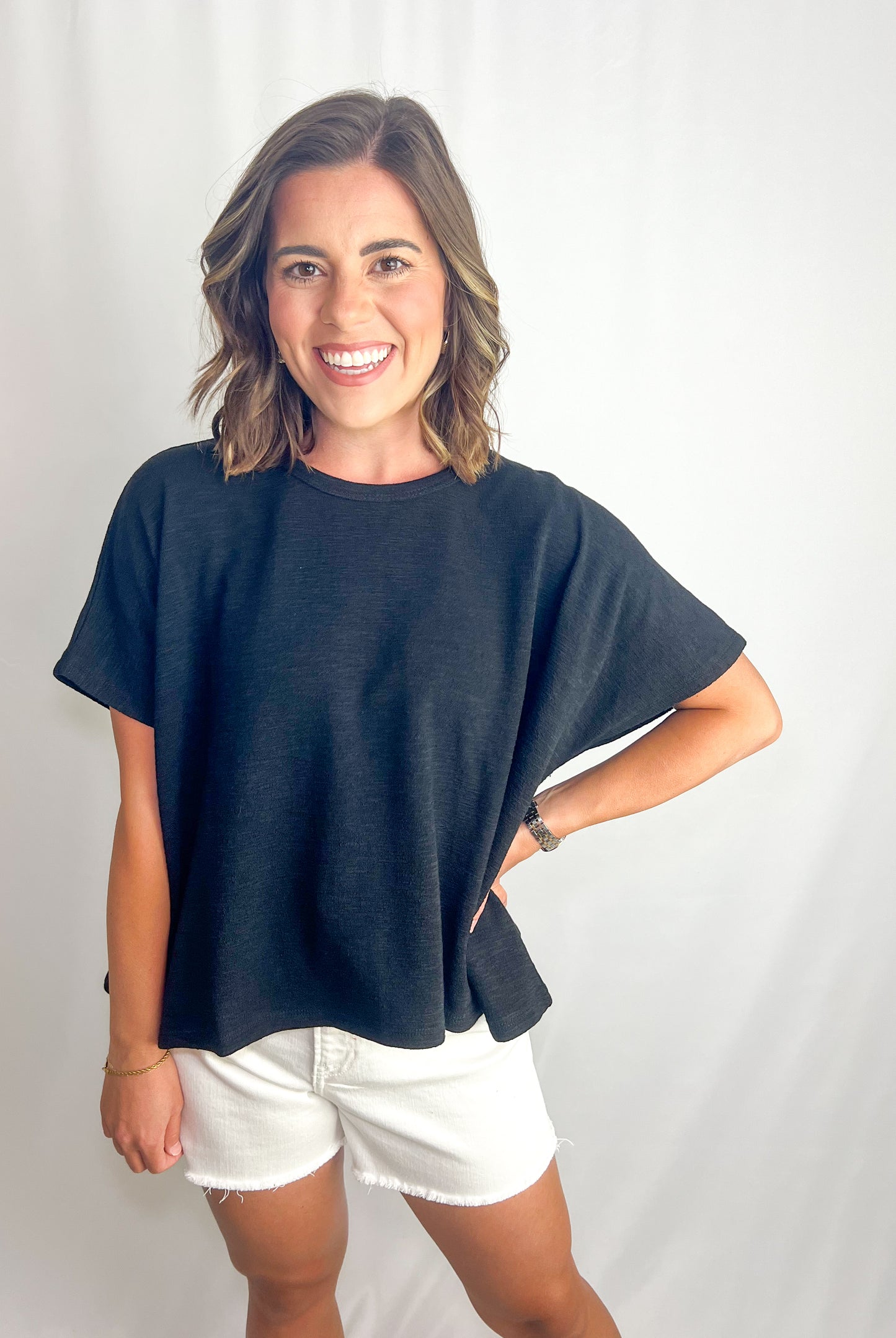 Leah Top-Black