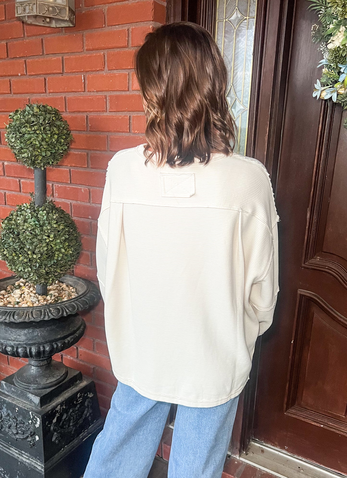 Madison Pullover-Plus-Sand Beige