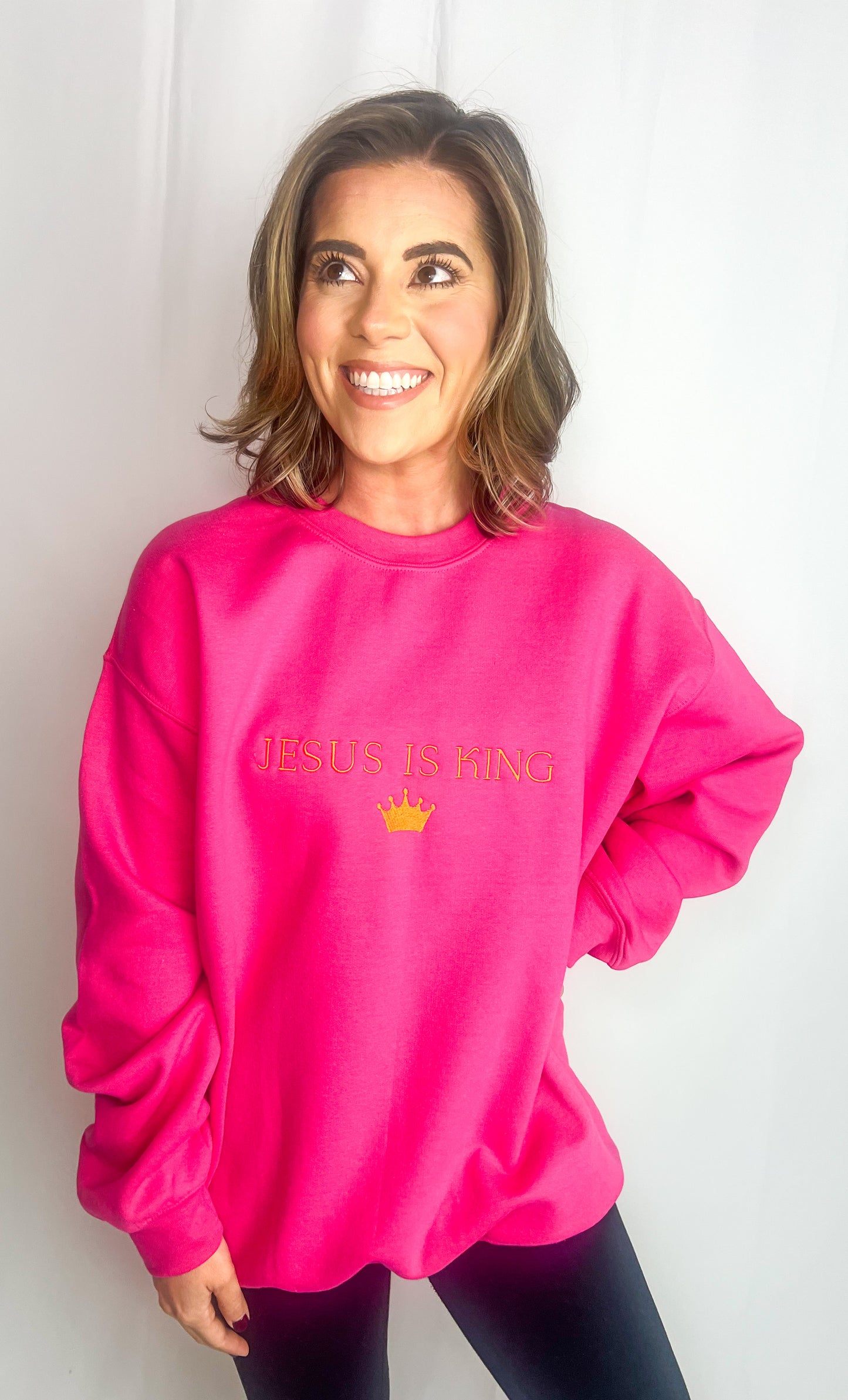 Jesus is King Crewneck