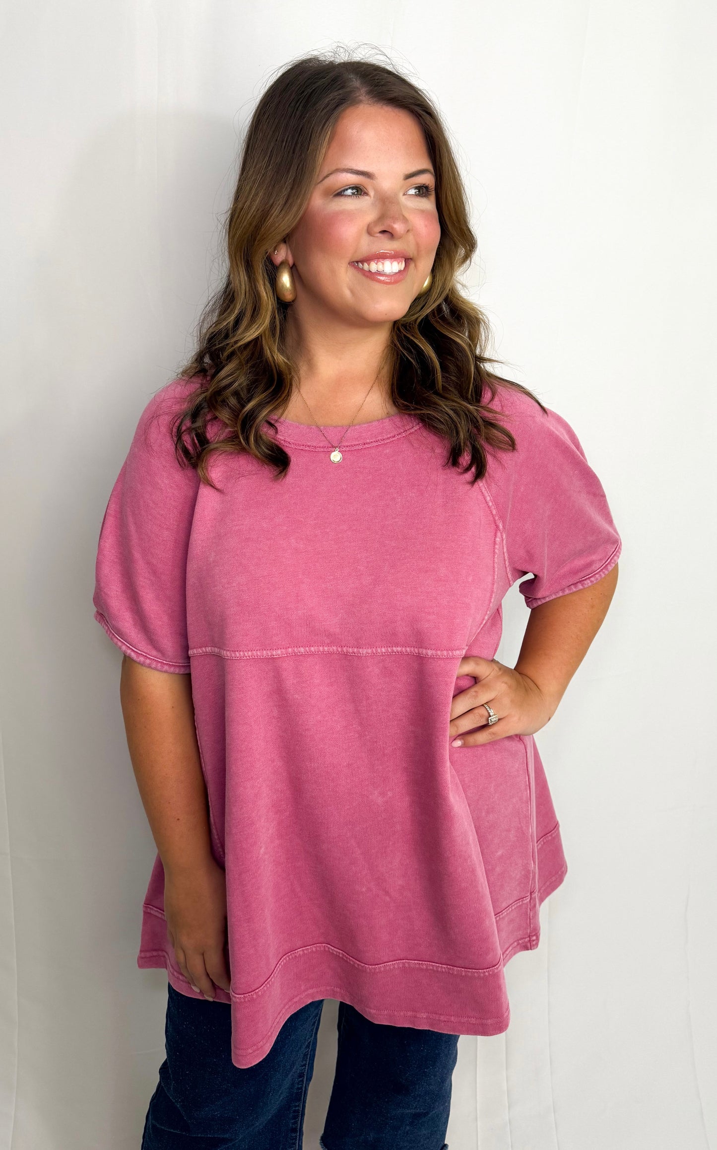 Olivia Top-Pink