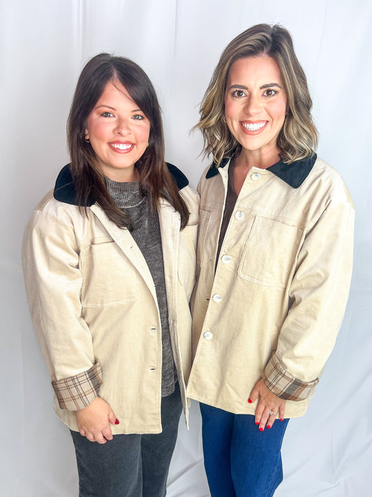 Corduroy Barn Coat