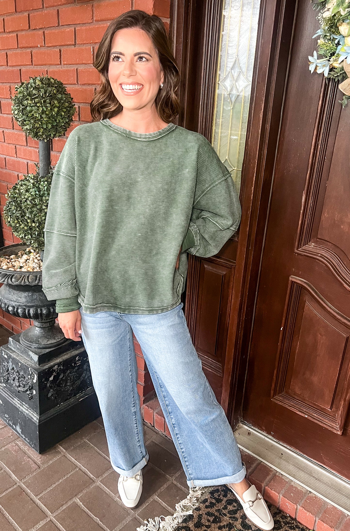Madison Pullover-Plus-Green