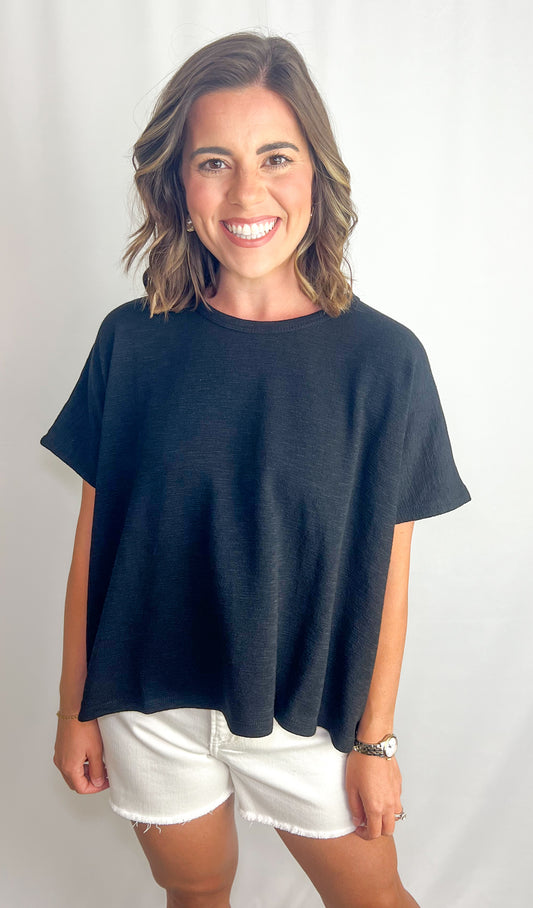 Leah Top-Black