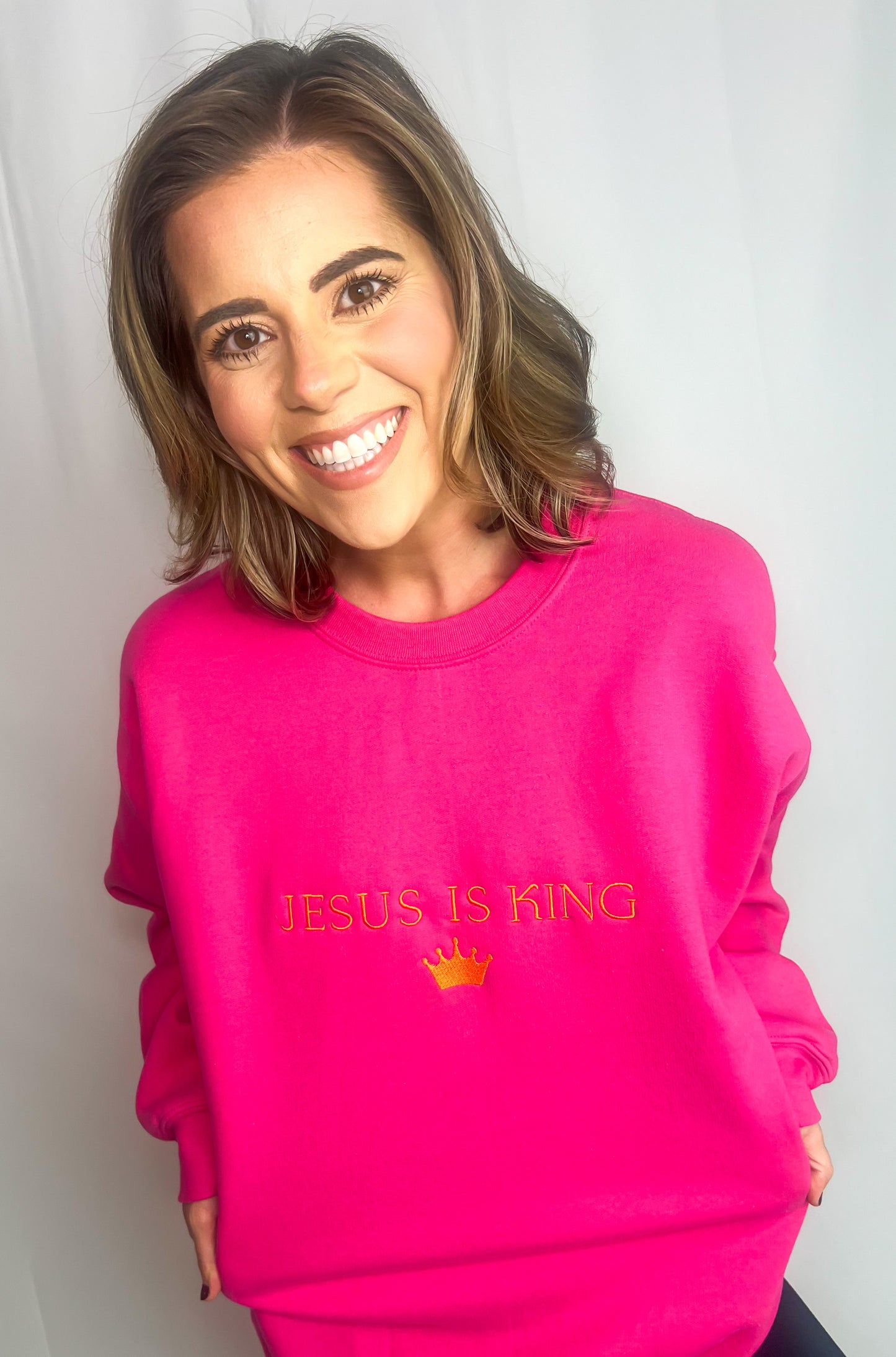 Jesus is King Crewneck