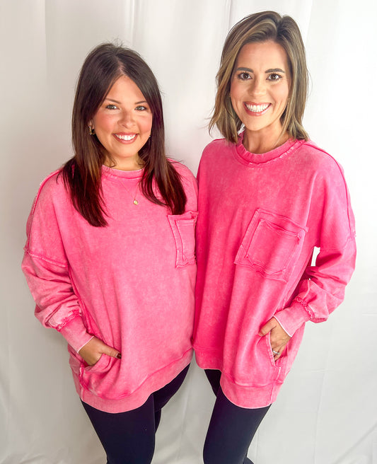Fuchsia Sweatshirt