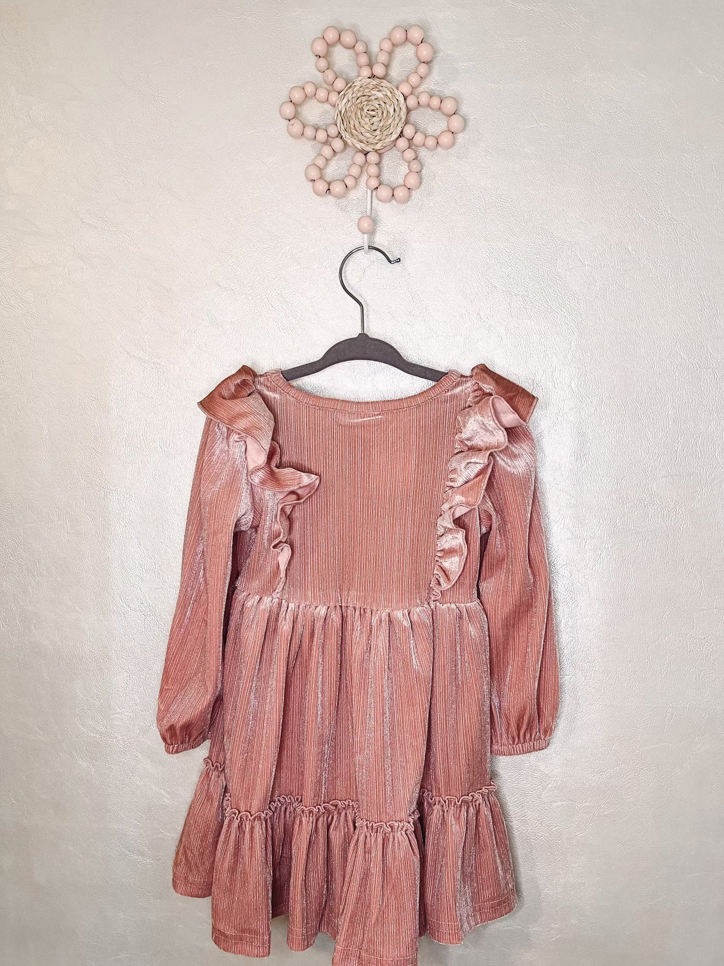 Dusty Pink Velvet Dress FINAL SALE