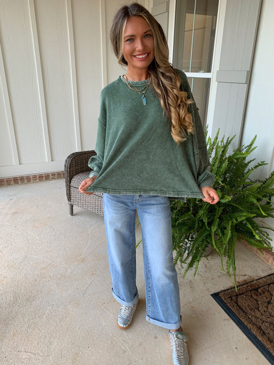 Madison Pullover-Plus-Green