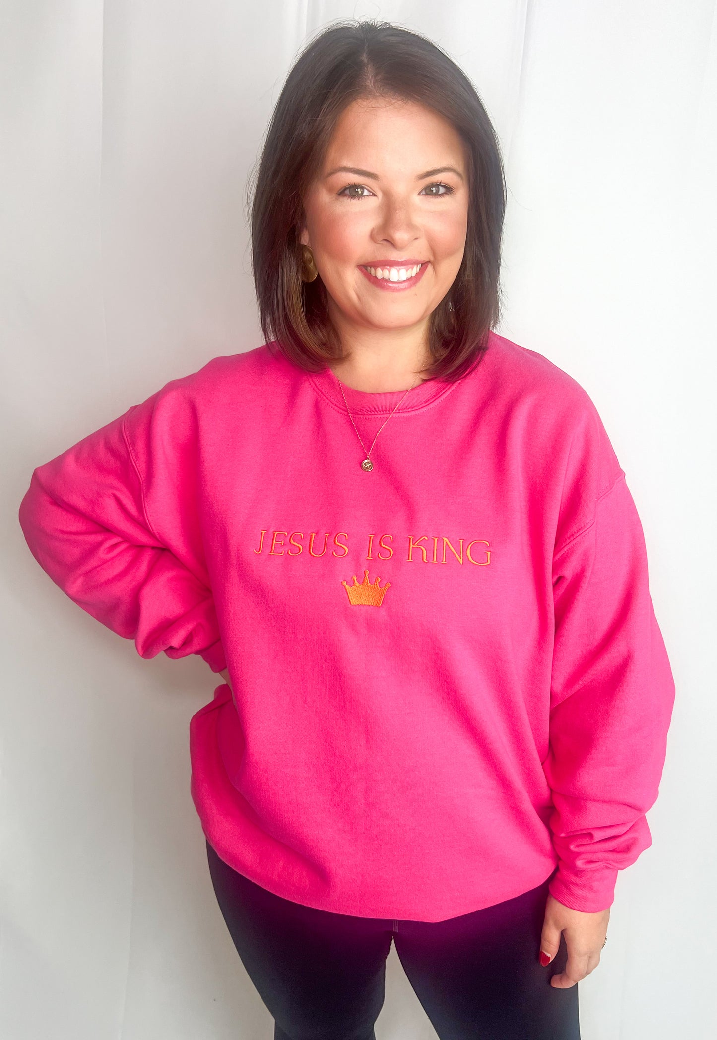 Jesus is King Crewneck