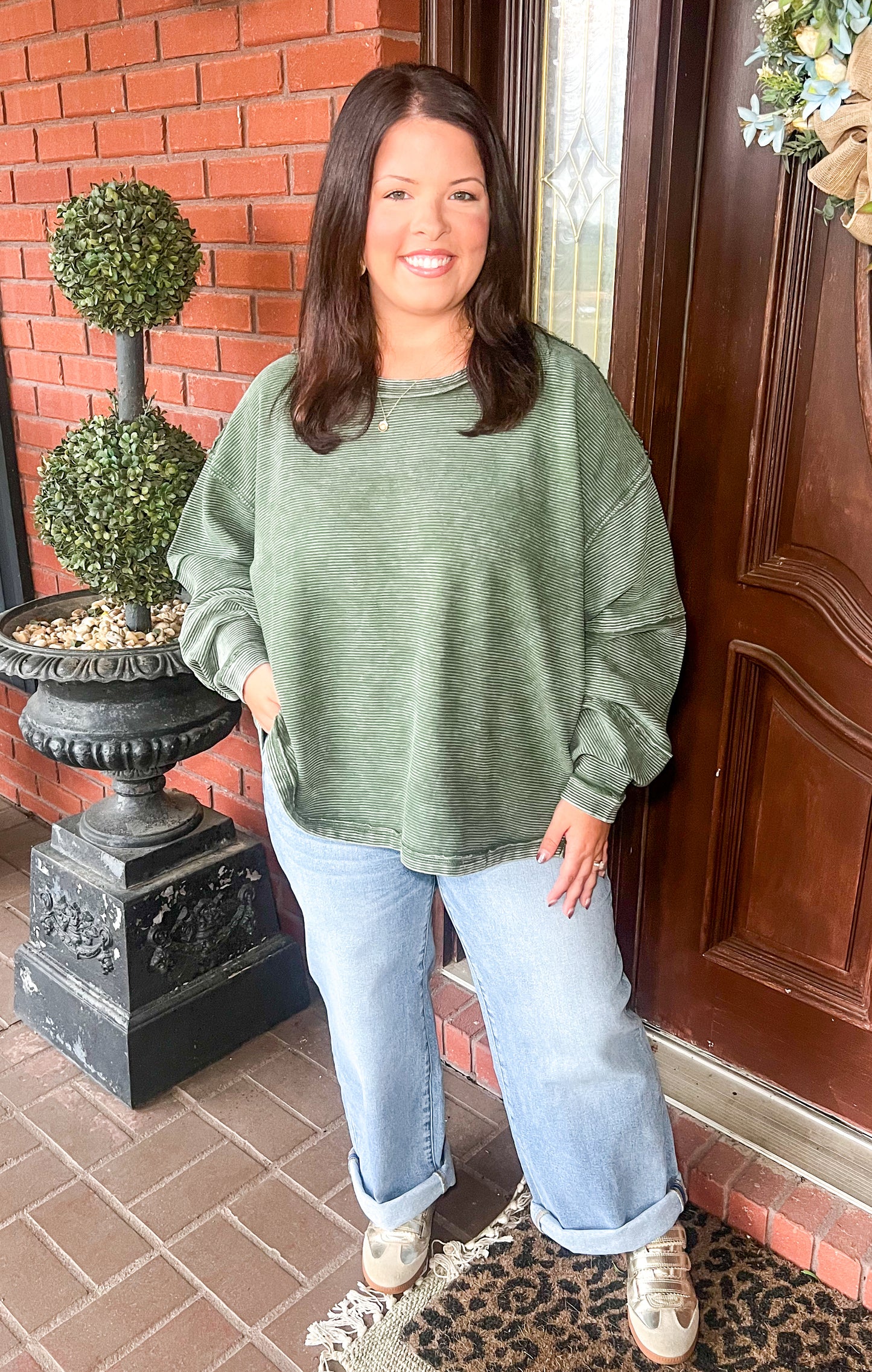 Madison Pullover-Plus-Green