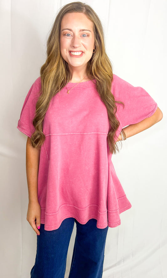 Olivia Top-Pink