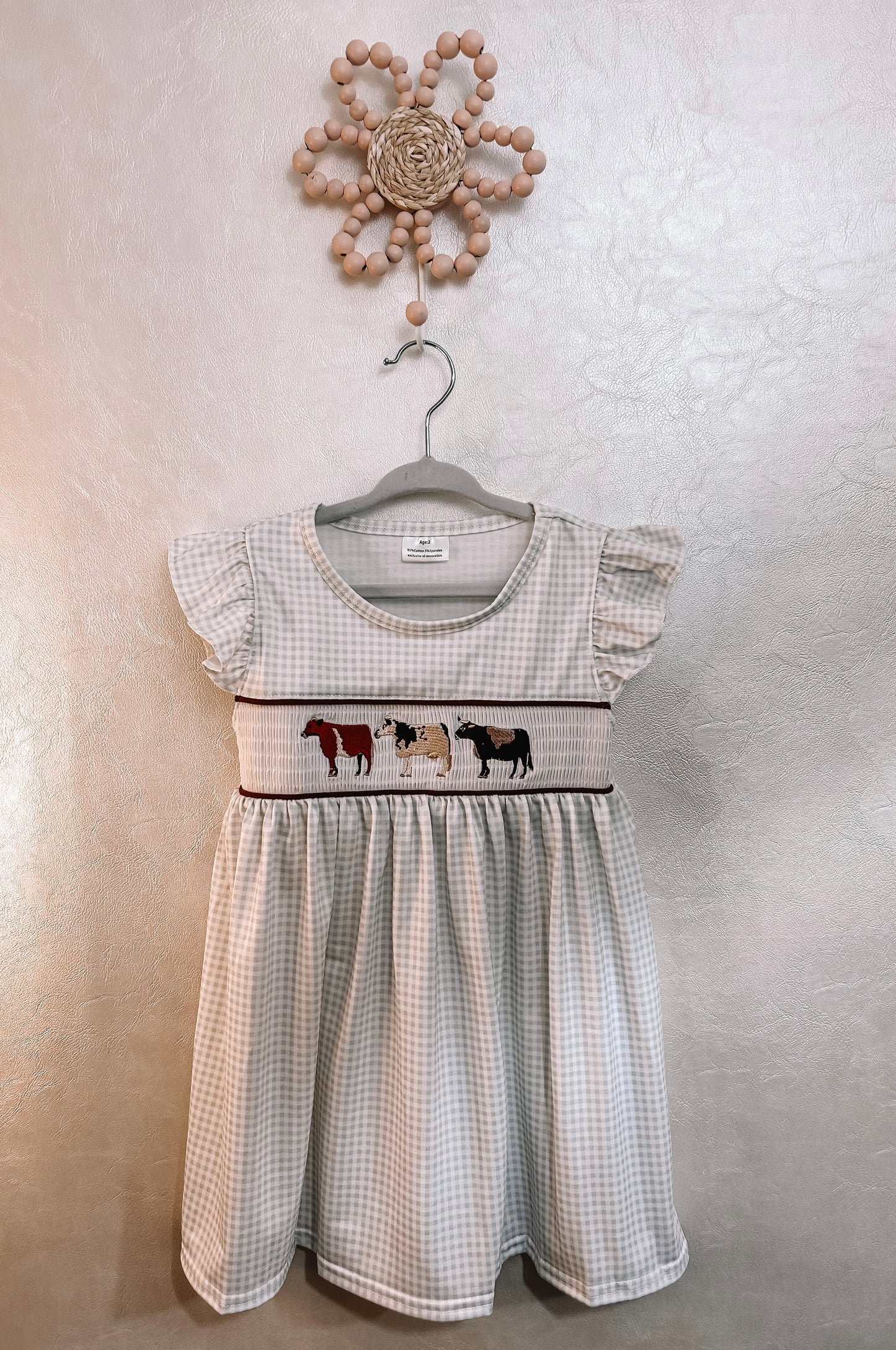 Cow Herd Dress FINAL SALE