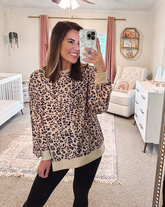 Leopard Sweatshirt