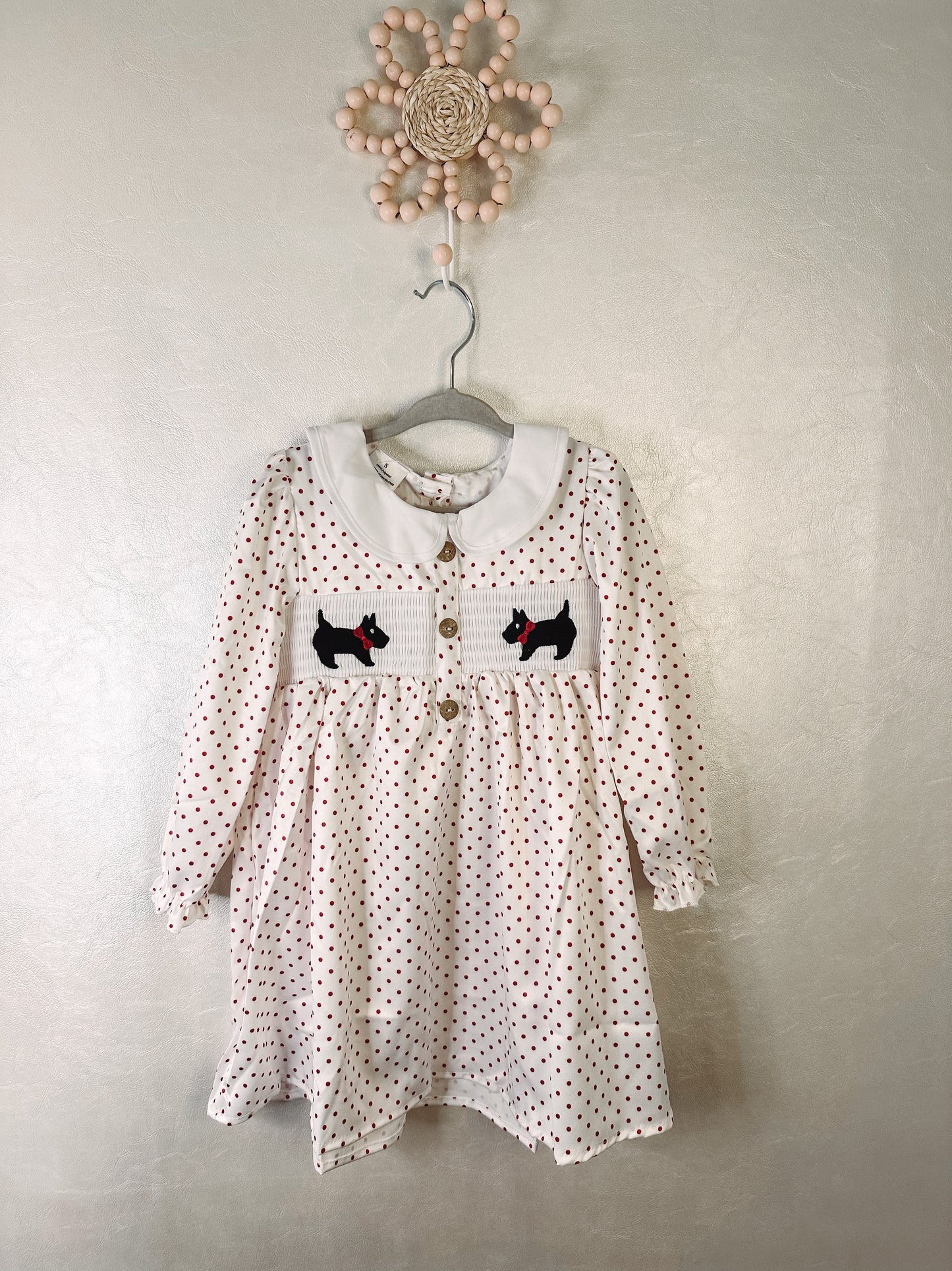 Polka Dot Dog Dress FINAL SALE